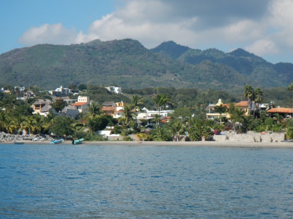 La Cruz coastline