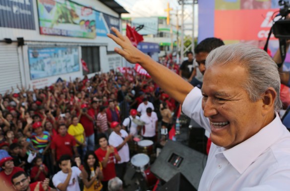 El Salvador's new president Sanchez Ceren 