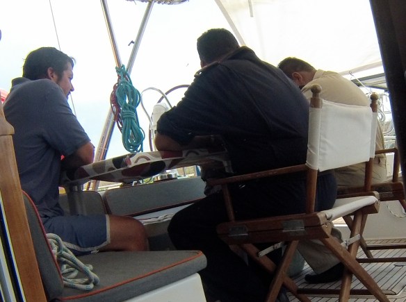 Mexican Navy checks to see if we are legit