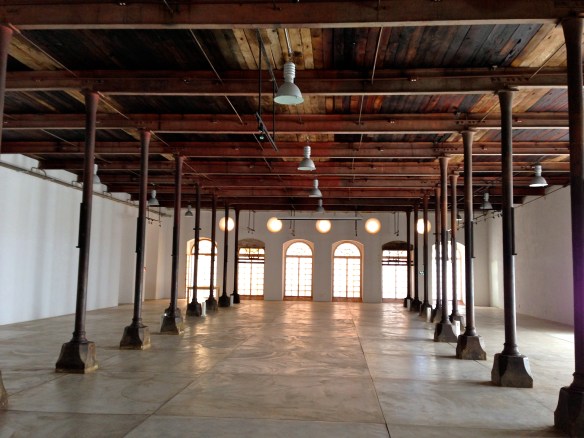 Interior of former weaver factory
