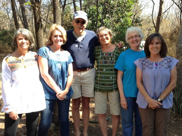 Melanie, Deb, Tom, Judy, Jane and Rebecca