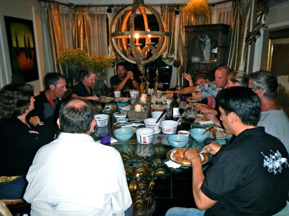 Chinese dinner and they delivered!