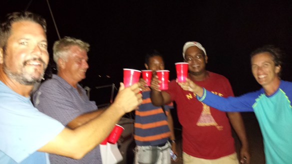 Cheers to our fantastic crew