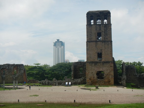 old and new panama city