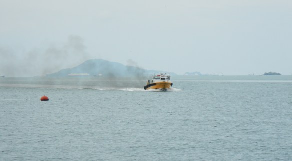 We aren't in California anymore.  Cough, cough, cough