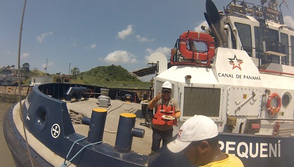 Plate of cookies = happy tug boat crew