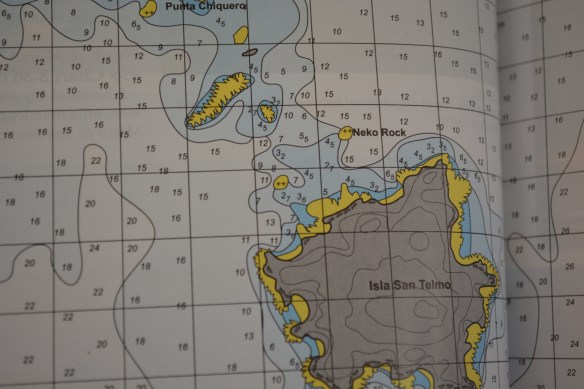 Neko Rock in Eric Bauhaus' "Panama Cruising Guide"