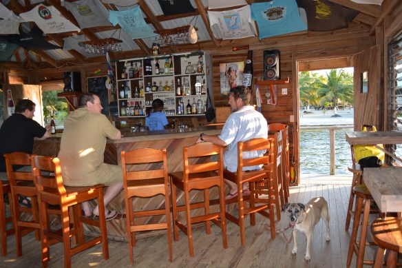 Pete and Lucy at Marisol Bar