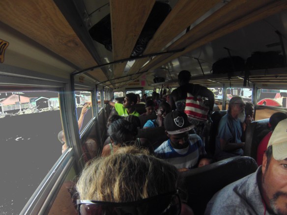 Local bus to Belize City