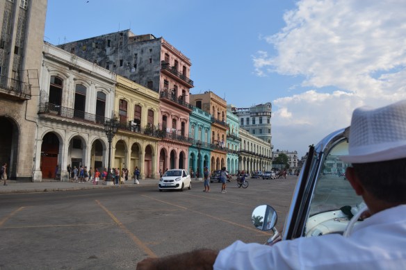 Cruising the streets of Havana