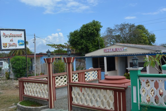 Private restaurant in back of owner's home