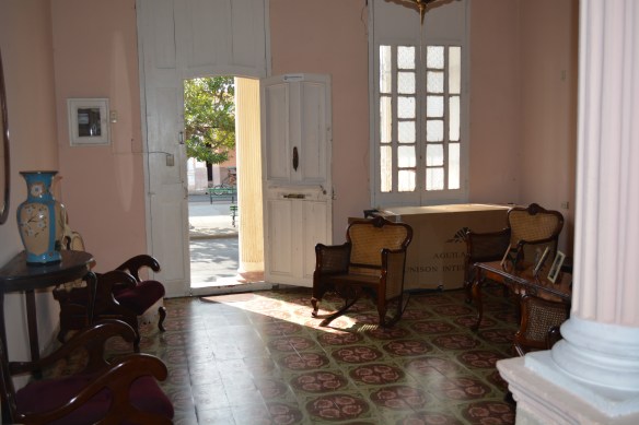 Interior common room of  Cienfuegos casa particular