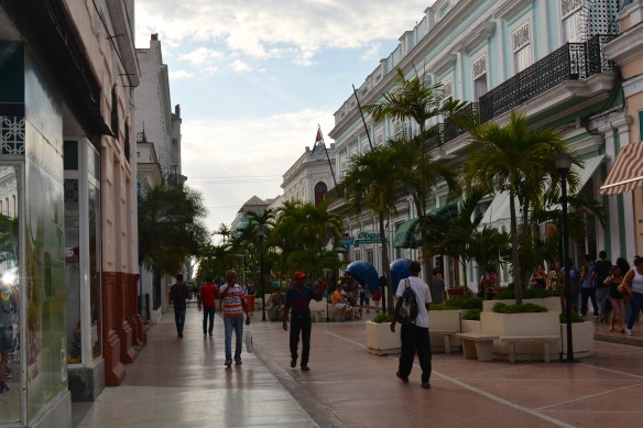 Cienfuegos shopping promenade