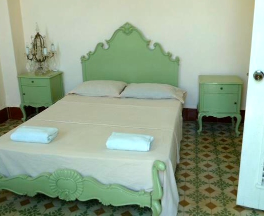 Room at  Casa Habana, just love that old tile