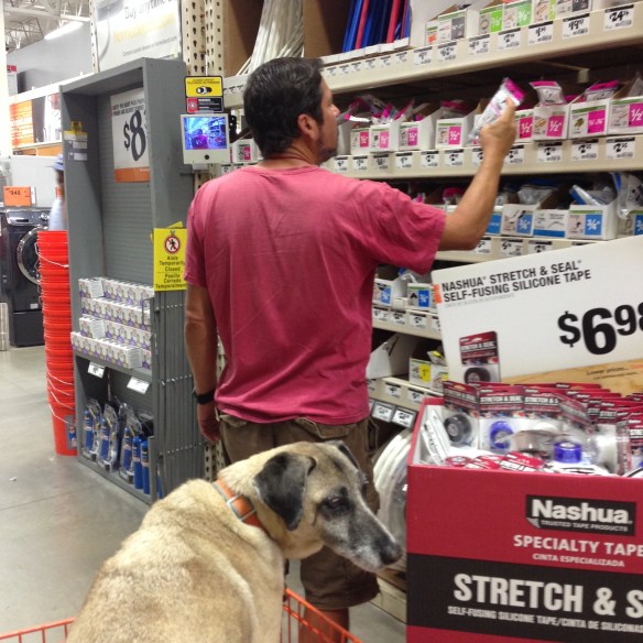 Lots of trips to Home Depot and West Marine