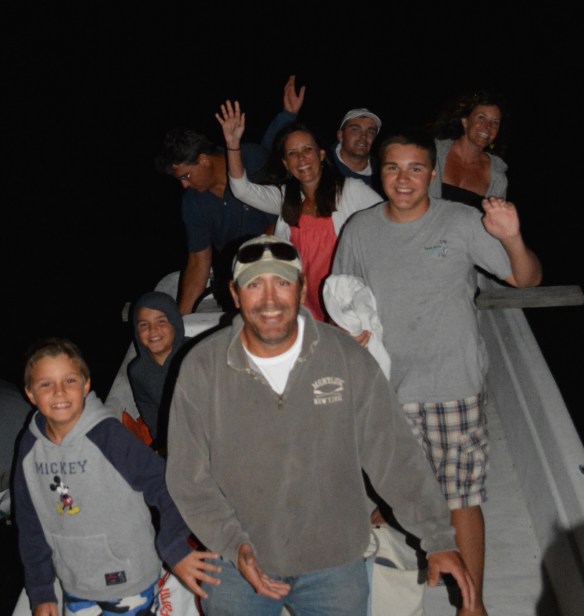 Love seeing friendly faces welcoming us back.