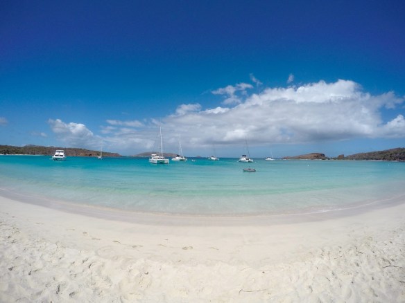 Soft white sand beaches
